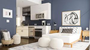Layout Guide Tackling The L Shaped Studio Apartment Modsy Blog