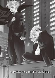 Chapter dibuka dengan takemichi yang mendatangi bengkel milik draken dan inuied, yaitu d&d motor cycle shop, disana draken ditampakkan sedang memperbaiki sebuah motor yang ternyata adalah cb250t milik mikey. Tokyo Revengers Chapter 100 Tokyo Revengers Manga Online