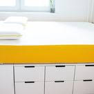 Diy Ikea Hack Plattform Bett Selber Bauen Aus Ikea Kommoden Werbung Bett Selber Bauen Bett Selber Bauen Anleitung Schlafzimmer Aufbewahrung
