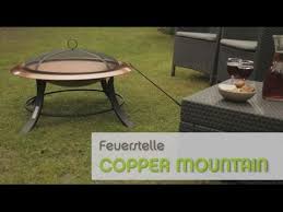 Tepro Feuerstelle Copper Mountain Youtube