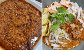 1 kilo mee laksa, secukupnya nanas, secukupnya daun salad, secukupnya hirisan bawang besar, secukupnya hirisan cili padi merah, 1 batang bunga kantan di hiris, secukupnya limau kasturi, secukupnya hirisan timun, secukupnya daun mint, kuah asam laksa. Laksa Sarawak Enak Rasa Berempah Nak Buat Pes Sendiri Begini Resipi Cara Penyediaannya Keluarga