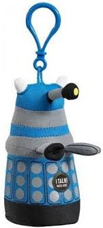 Amazon Com Underground Toys Doctor Who Talking Plush 4 Inch Mini Keychain Blue Dalek Automotive