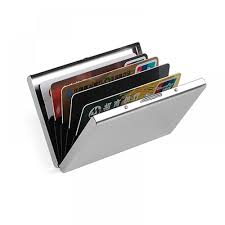 Men S Metal Card Holder Metal Card Holder Stainless Steel Card Holder Credit Card Holder