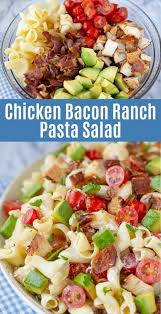 Chicken Bacon Ranch Pasta Salad Your Cup Of Cake
