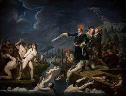 The “Republican marriage” (French: mariage républicain) was a method of  execution that occurred in Nantes during the Reign of Terror in  Revolutionary France and “involved tying a naked man and woman together
