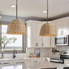 Kichler Raffiana Light Olde Bronze Coastal Bowl Pendant Light Lowes Com White Kitchen Pendant Lights Pendant Light Kitchen Island Lighting Pendant