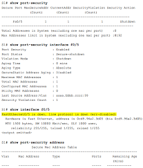 Ccna Rse Lab 5 2 2 9 Configuring Switch Security Features Topology Addressing Table Device Interface Ip Address Subnet Mask D Ccna Cisco Ccna Cisco Networking