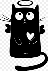 Choose from male & female grey cat names, as well as grey and white cat names. Angel Cat Png Images Pngwing