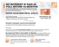 I received $500 limit when i opened the card. Home Depot No Interest Up To 24 Months Financing ð—œð—»ð˜€ð˜ð—®ð—»ð˜ ð——ð—²ð—¹ð—¶ð˜ƒð—²ð—¿ð˜† Home Depot Credit Wells Fargo Account Depot