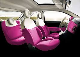 Barbie Fiat 500 Fiat 500 Fiat 500 Pink Fiat 500 Interior
