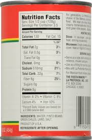 La preferida pinto beans, low sodium (15 oz). Qfc La Preferida Refried Beans With Mild Green Chiles 16 Oz