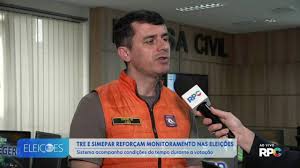 TRE e Simepar monitoram condições do tempo durante eleições no Paraná