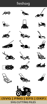 Lawn Mower Tractor Svg Lawn Mower Tractor Bundle Svg Lawn Mower Tractor Silhouette Mower Tractor Clipart Digital File Cricut Svg File Lawn Mower Tractor Tractor Silhouette Mower