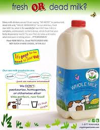 Fresh Or Dead Milk About The Benefits Of Raw Milk Fresh Milk Raw Milk Fresh Milk Whole Food Recipes