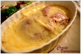 Croutes Valaisannes Au Jambon Blanc Et Fromage Recette En 2020 Alimentation Fromage Cuisine