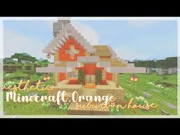 Here i will be making all types of charming. Orange Suburban House Aesthetic Minecraft Speedbuild Youtube Suburban House Minecraft Designs Easy Minecraft Houses