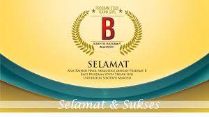 Последние твиты от ban pt (@banpt_official). Kantongi Akreditasi B Program Studi Teknik Sipil Unsimar Kini Berdaya Saing Nasional