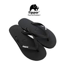 Fipper outlet aman central opening feat. Sandal Fipper Slick Original For Man Woman Unisex Black Lazada Indonesia