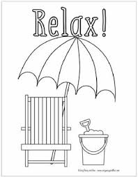Coloring page on the theme of summer for kids. Summer Coloring Pages Free Printable Easy Peasy And Fun
