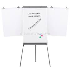 Useful Flip Chart Stand With Extended Arms Hanging Paper Magnetic Whiteboard Easel Flipchart With Tripod Stand For Office School Buy Flip Chart Flip