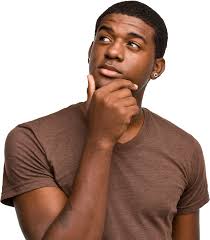Thinking Man Png Transparent Images Png All