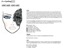 mac face charts over 500 of makeup face charts from m a c