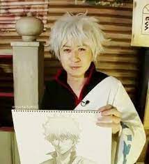 Tomomazu Sugita Cosplaying His Character And Saying When I First Found Out I Ll Be Playing The Important Role Of G Things To Come Fight Alone Main Characters