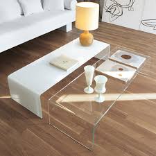 Dining room tables, desks, counter tops, patio furniture, end tables, dressers, bar tops and even restaurant tables, is to protect them with glass. 30 Glass Coffee Tables That Bring Transparency To Your Living Room