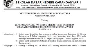 Maybe you would like to learn more about one of these? Contoh Sk Bendahara Bos Munaz Bagus