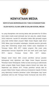 Sukan di malaysia adalah bahagian penting dalam budaya malaysia. Kenyataan Media Berkenaan Majlis Sukan Negara Malaysia Facebook
