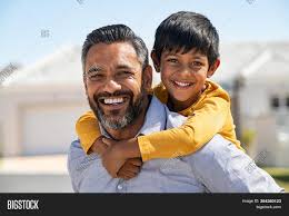 Maybe you would like to learn more about one of these? Happy Indian Father Image Photo Free Trial Bigstock