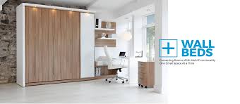 Murphy beds are a great way to maximize the flow and function of any room. Horizontal Vertical Custom Wall Beds Toronto Small Space Plus