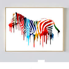 Zebra print engines are the work horses that power your print and apply applications. Creative Southafrica Animals Colorful Big Zebra Horse Art Fabric Canvas Painting Wall Posters Picture For Living Room Home Decor Picture For Living Room Horse Artcanvas Painting Aliexpress