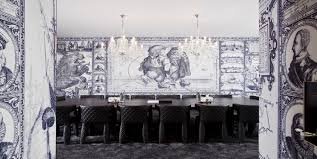 The andaz hotel in amsterdam by dutch designer marcel wanders features chandeliers encased inside huge bells and wallpaper that combines fish with cutlery (+ slideshow). Marcel Wanders Andaz Amsterdam Prinsengracht Interior Design Floornature