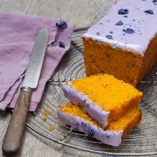 Gateau Aux Carottes Glacage Au Sirop De Violette Gateau Aux Carottes Cake Sucre Carotte Cake