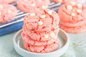 New hersheys ice cream inspired bars!! Strawberry Cookies Made With Cake Mix Pumpkin N Spice