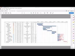 How To Export A Gantt Chart To Pdf With Edraw Project