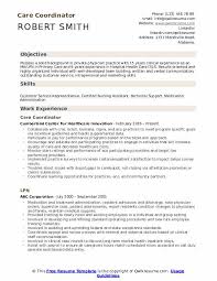 health care marketing manager cv