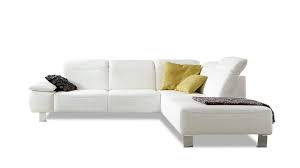 markenshops sofas kawoo leder ecksofa fur wohnlandschaften mit anspruch gunstiger aus leder in weiss weisser lederbezu junges wohnen himolla sofa wohnen