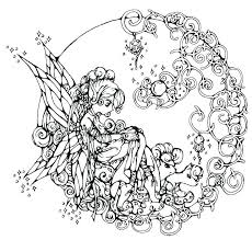 Appealing fairies coloring pages for adults. Complex Coloring Pages For Teens And Adults Best Coloring Pages For Kids Fairy Coloring Pages Fairy Coloring Free Coloring Pages