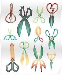 Dimensional Scissors Poster By Sifacofa Star Vs The Forces Of Evil Force Of Evil Star Vs The Forces