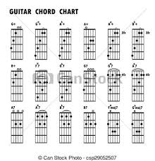 Set Of Music Notes Abstract Musical Background Basic Guitar Chords Tab Guitar Chords Music Notes Black Music Note Icons Set Music Note