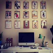 Neat Alternative For A Regular Bulletin Board Room Of One S Own Cool Office Best Desk