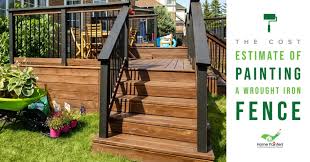 Aside from wrought iron, we also have fences made of steel, metal, and aluminum with various looks to choose from! The Cost Estimate Of Painting A Wrought Iron Fence