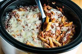 During the week going the extra mile to prep and cook a gourmet meal is probably a huge stretch for the average family. The Best Crock Pot Baked Ziti Recipe Build Your Bite