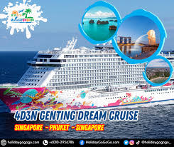 2025/26) 3d2n Genting Dream Cruise Package (Singapore>Melaka>Singapore) -  HolidayGoGoGo