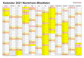 Laden sie unseren kalender 2021 mit den feiertagen für sachsen in den formaten pdf oder png. Kalender 2021 Nrw Ferien Feiertage Pdf Vorlagen