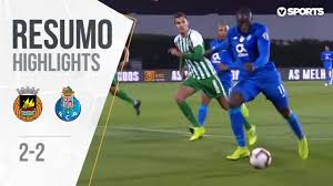 9' — удар от ворот. Highlights Resumo Rio Ave 2 2 Fc Porto Liga 18 19 31 Youtube