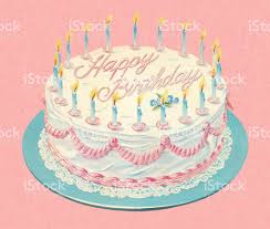 Birthday Cake With Candles Birthday Cake Illustration Birthday Cake With Candles Cake Illustration
