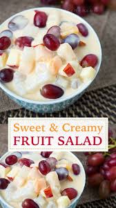 Sweet And Creamy Fruit Salad Filipino Style Riverten Kitchen Recipe Creamy Fruit Salads Recipes With Fruit Cocktail Fruit Recipes